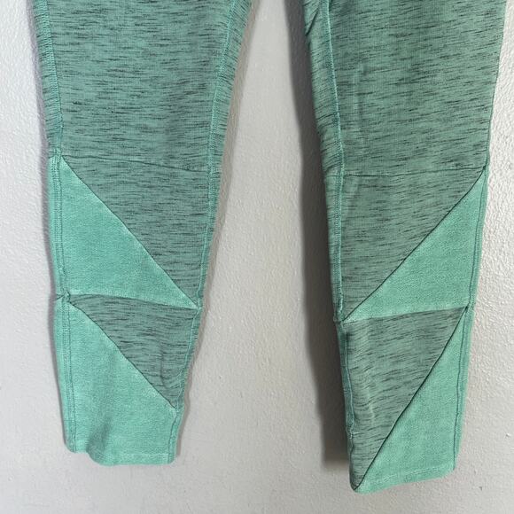 Free People Movement Leggings Green Kyoto High Rise Leggings Pants Women's Sz L - Picture 5 of 15